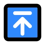 Upload Three SVG Icon